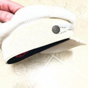 Brixton Maroon Satin Lined yacht styled hat